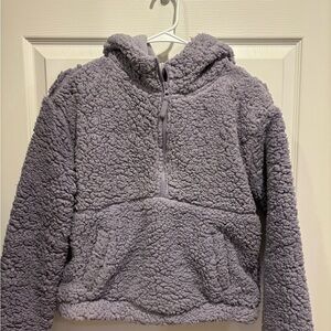 Cozy Kids Sherpa Jacket - Gray